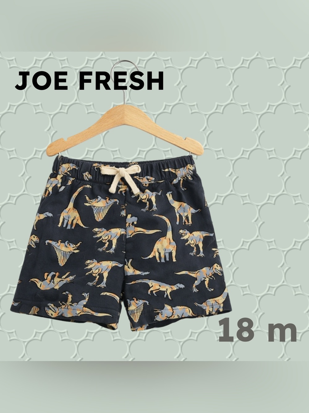 🇨🇦👍GUC JOE FRESH | 18 mo | Playful Casual Dino Print Unisex Toddler Shorts